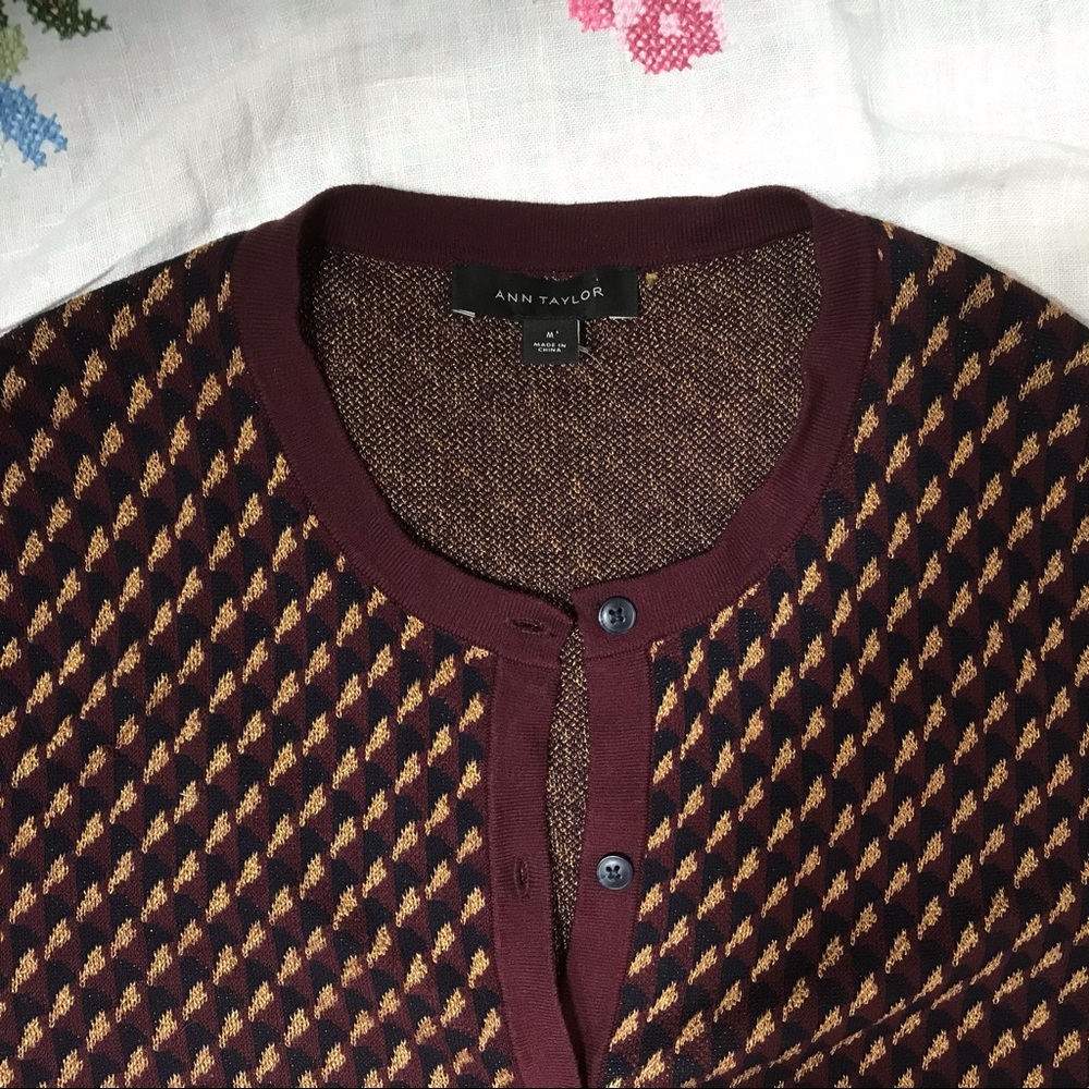 Cardigan vintage print Dark Academia - Picture 3 of 4